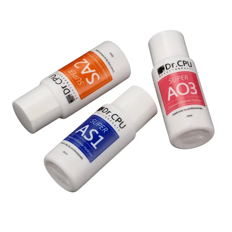 3Pcs/Set Serum Aqua Peel Solution Concentrated Solution Deep Clean Essence For Facial Skincare Hydro Dermabrasion Beauty Machine