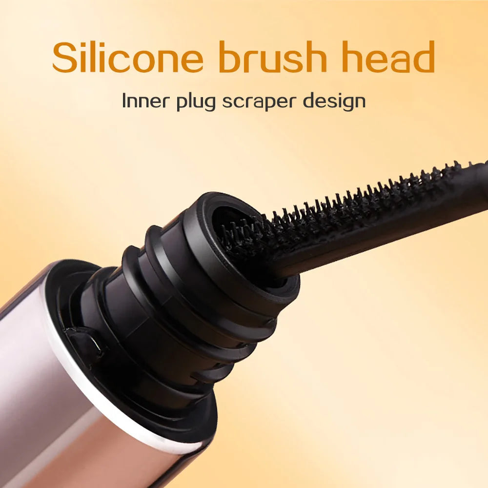 GECOMO slim three-dimensional mascara, each eyelash is clearly curled and does not smudge, long-lasting eyelash primer