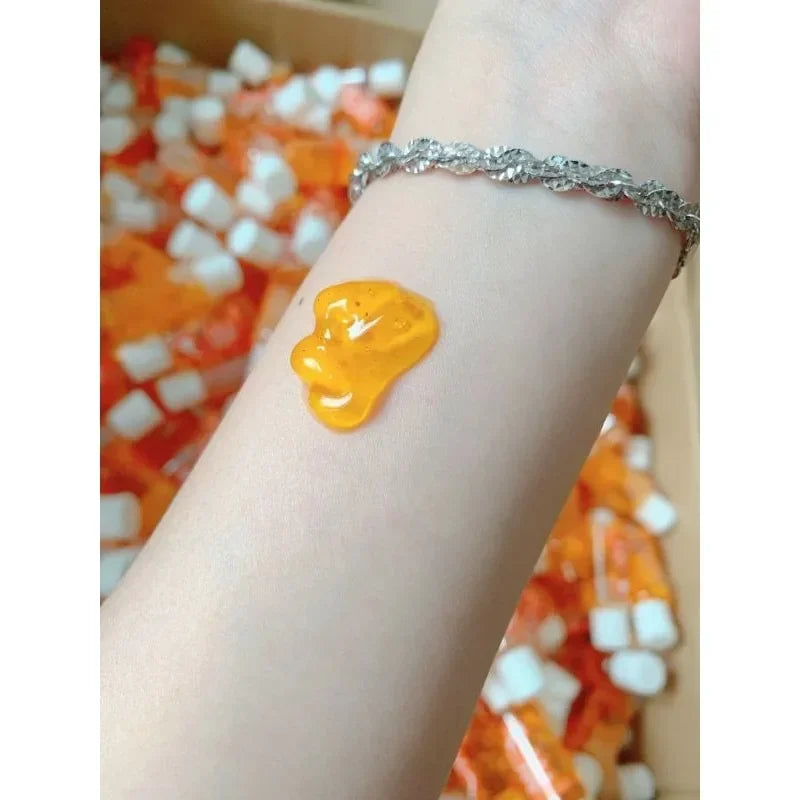 250g Pearl Ginseng Cream Set Vitamin C Niacinamide Serums for Brighten Dark Spots Knees Underarms Even Skin Tone