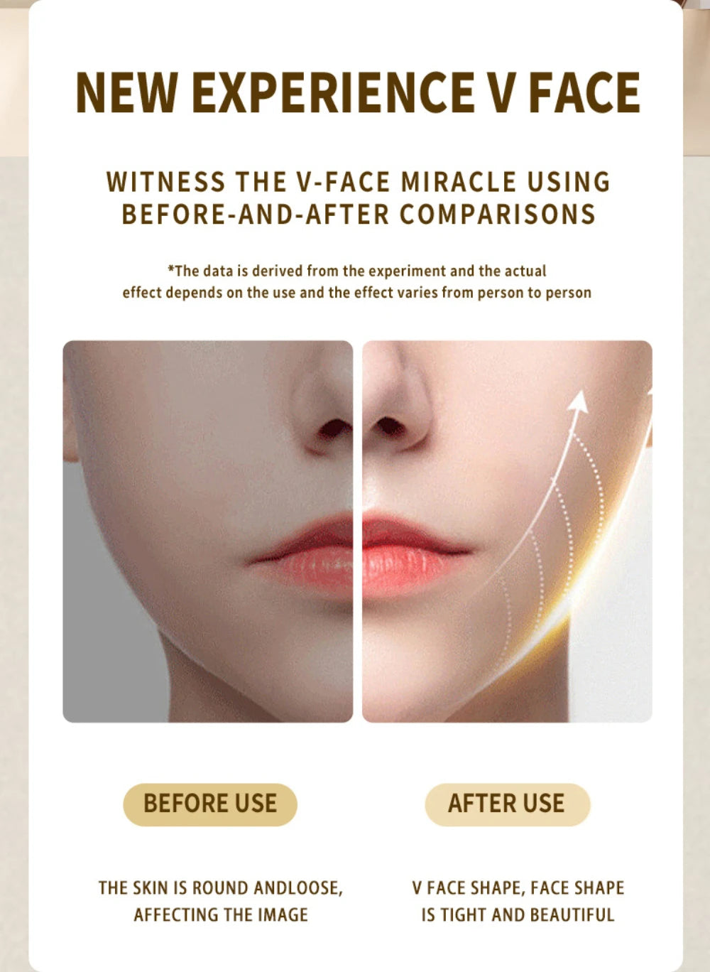 EMS Microcurrent Facial Device Rechargeable V-Lift Massager with Vibration Modes&Electrode Pads for Home Skincare and Contouring