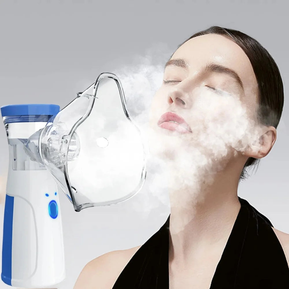 Portable Facial Steam Sprayer Compact Handheld Hydrating Humidifier For Skin Care Nano Mist Sprayer Beauty Atomizer Humidifier