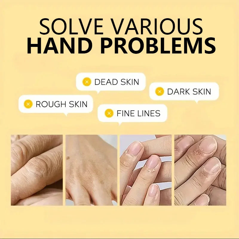 Honey Moisturizing Exfoliating Hand Wax Mask Moisturizing exfoliating nourishing skin 60g