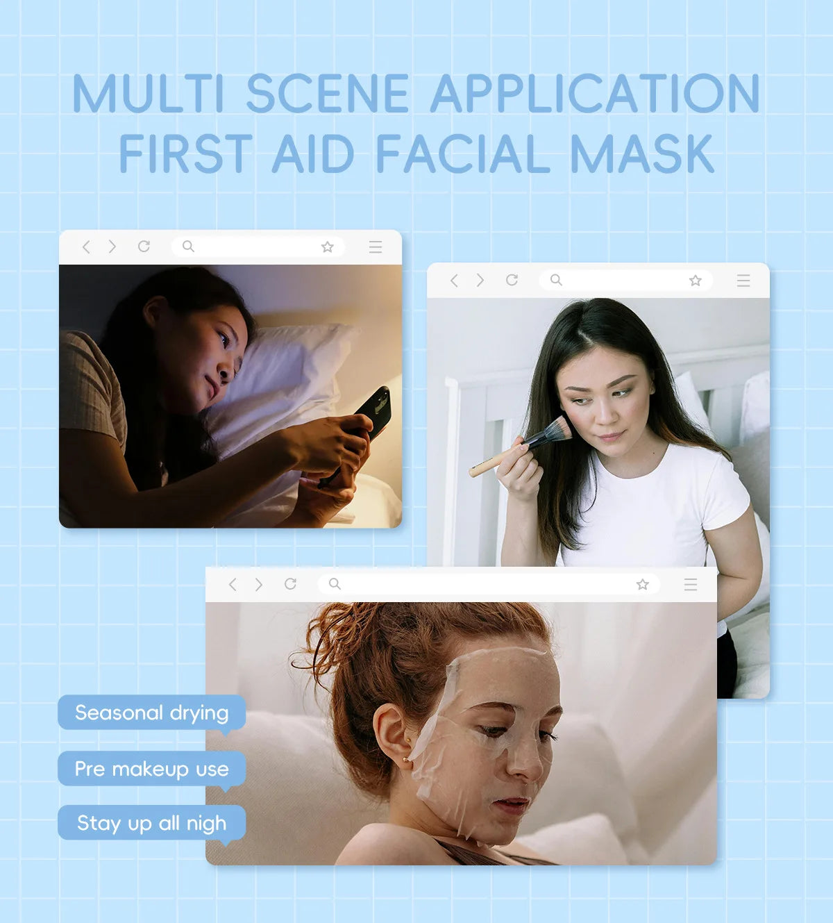 Milk Facial Sheet Mask 25g Hydrating Moisturizing Face Mask For Dry Sensitive Skin Daily Deep Nourish Essence Mask With Natural