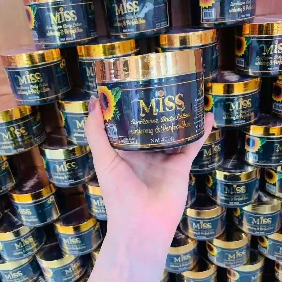 170/400g Thailand Miss Body Whitening Lotion Sunscreen Inhibit Melanin Formation Bright White Moisturizes Skin Silky Smooth