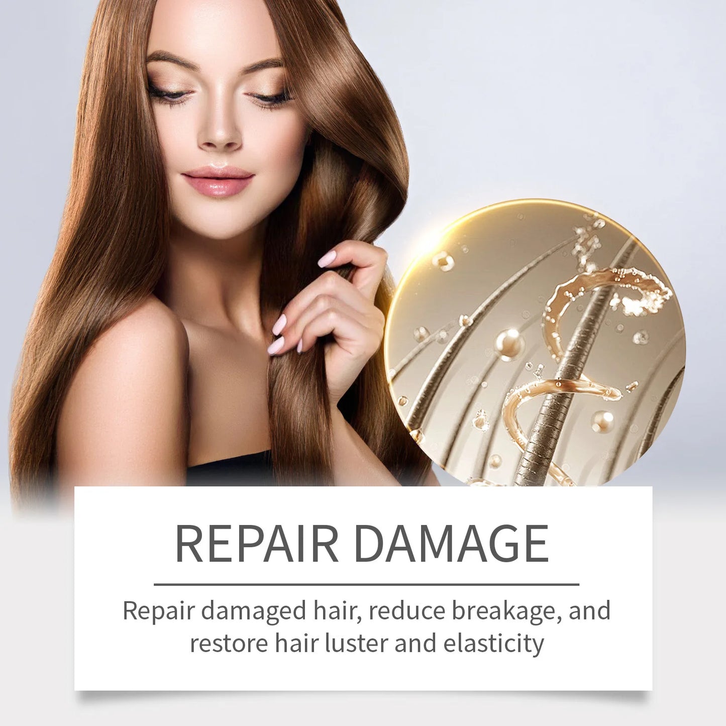 EELHOE Hair Care Set Blue Copper Peptide Serum Anti Hair Loss Treatment Damaged Hair Repair Copper Peptide Hair Growth Products