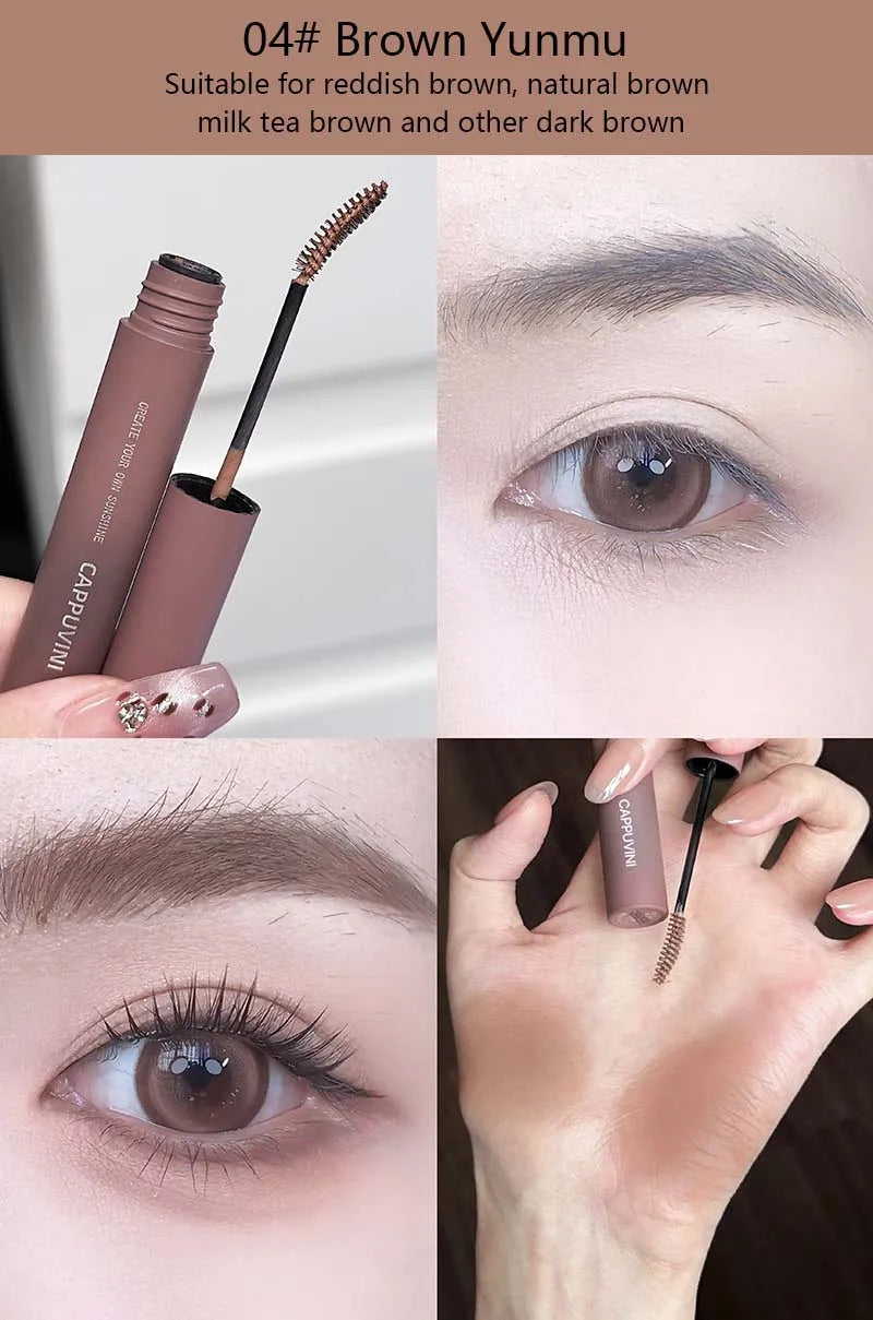 3D Eyebrow Dye Cream Long Lasting Pink Brown Color Eyebrow Mascara Tint Sweatproof Wild Brow Enhancer Cream Cosmetics Beginner