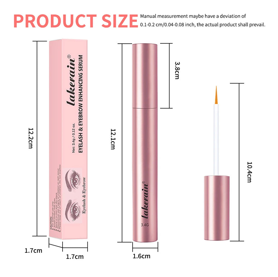 Eyebrow Enhancer Serum Nourishing Eyelash Natural Ingredients for Longer Fuller Thicker Eyebrows eyelash Eye makeup Cosmeti
