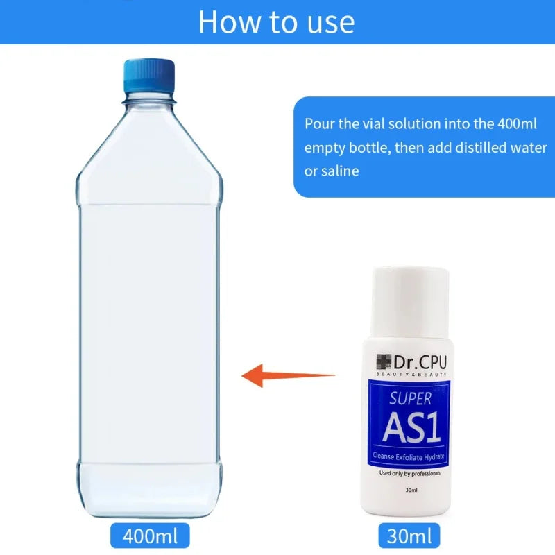 3Pcs/Set Serum Aqua Peel Solution Concentrated Solution Deep Clean Essence For Facial Skincare Hydro Dermabrasion Beauty Machine