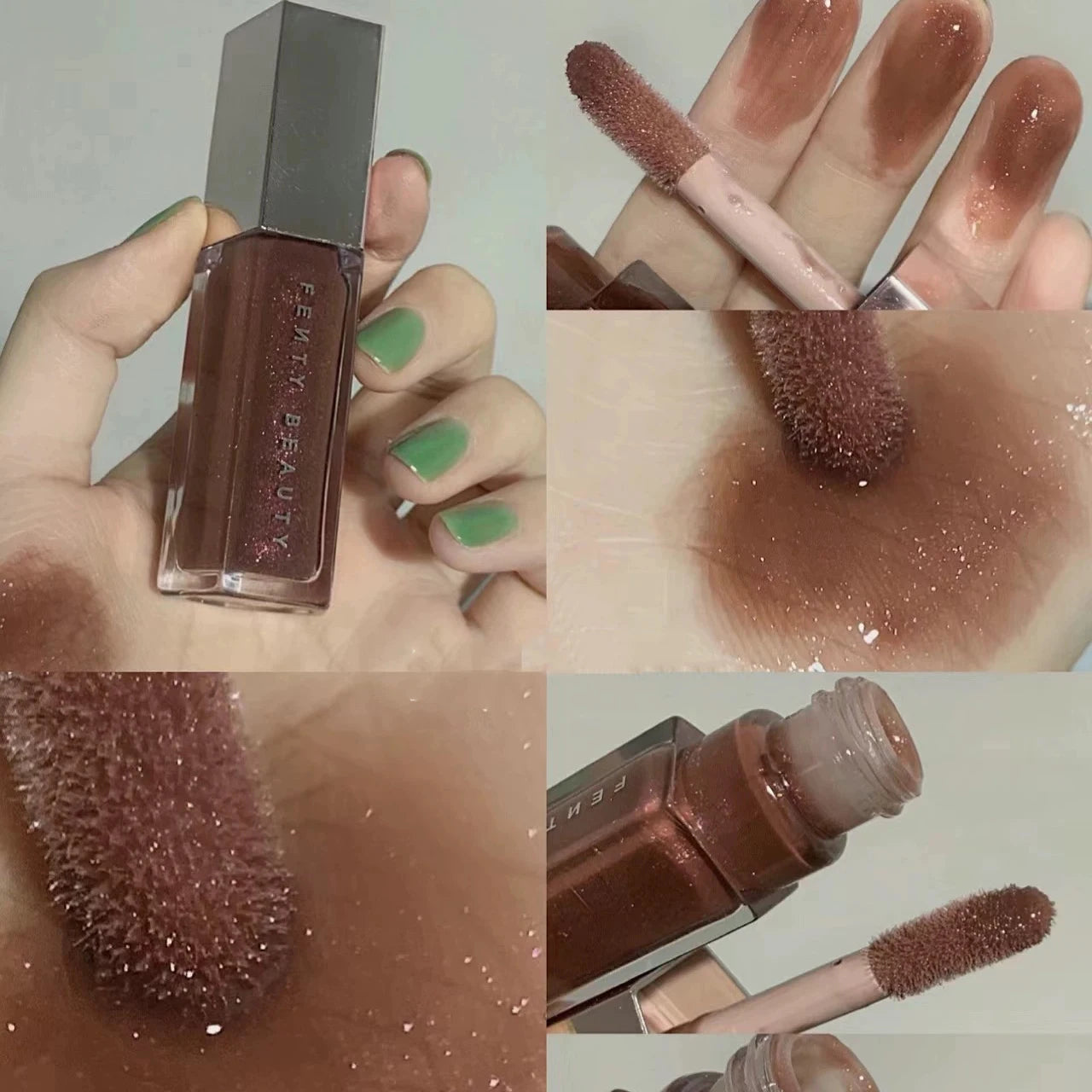 Fenty Beauty RIRI 15 Color Transparent Lipstick Long Lasting Glossy Lip Color Plump Lip Makeup Moisturizing Liquid Lipstick
