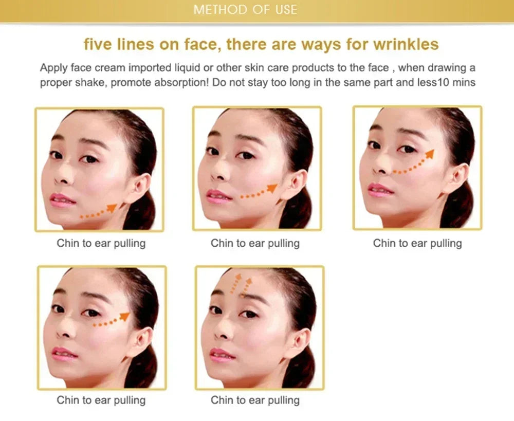 RF Radio Frequency Face Lifting Device Dot Matrix Beauty Massager Home Wrinkle Remover Skin Tightening Facial Massage Machine