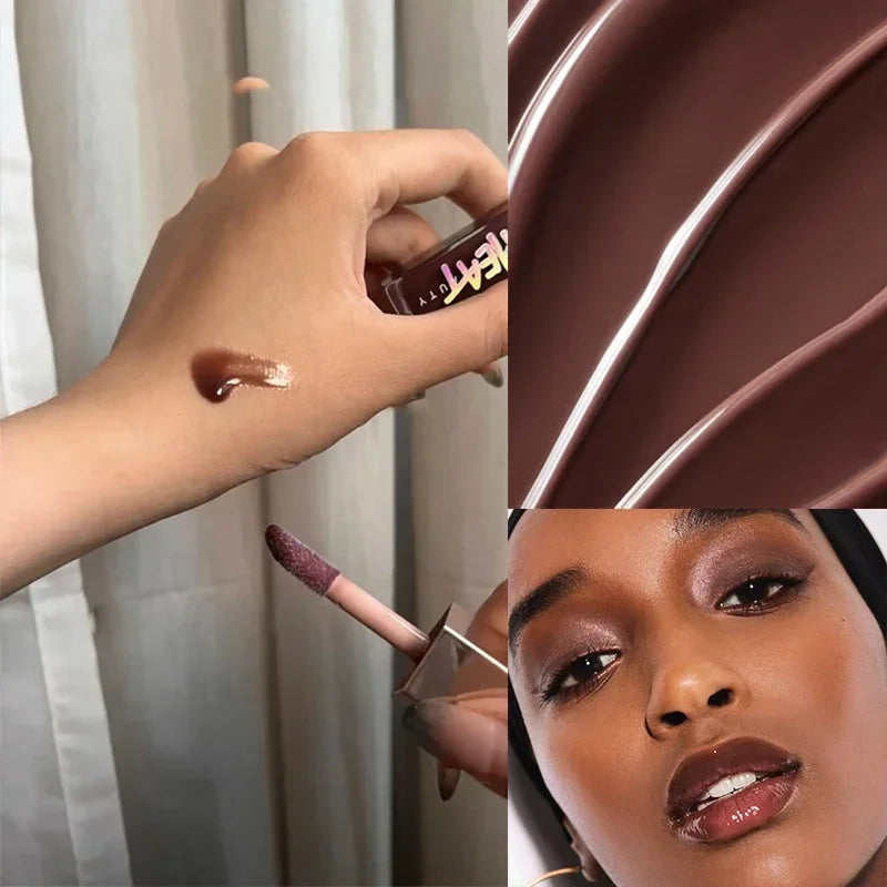 Fenty Beauty RIRI 15 Color Transparent Lipstick Long Lasting Glossy Lip Color Plump Lip Makeup Moisturizing Liquid Lipstick