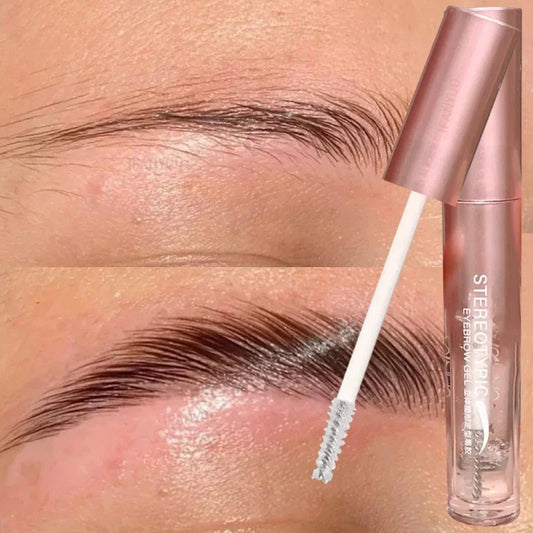 Transparent Waterproof Eyebrow Styling Gel Long Lasting Fixing Brow Soap Cream Makeup Clear Liquid Eyebrow Sealed Layer Cosmetic