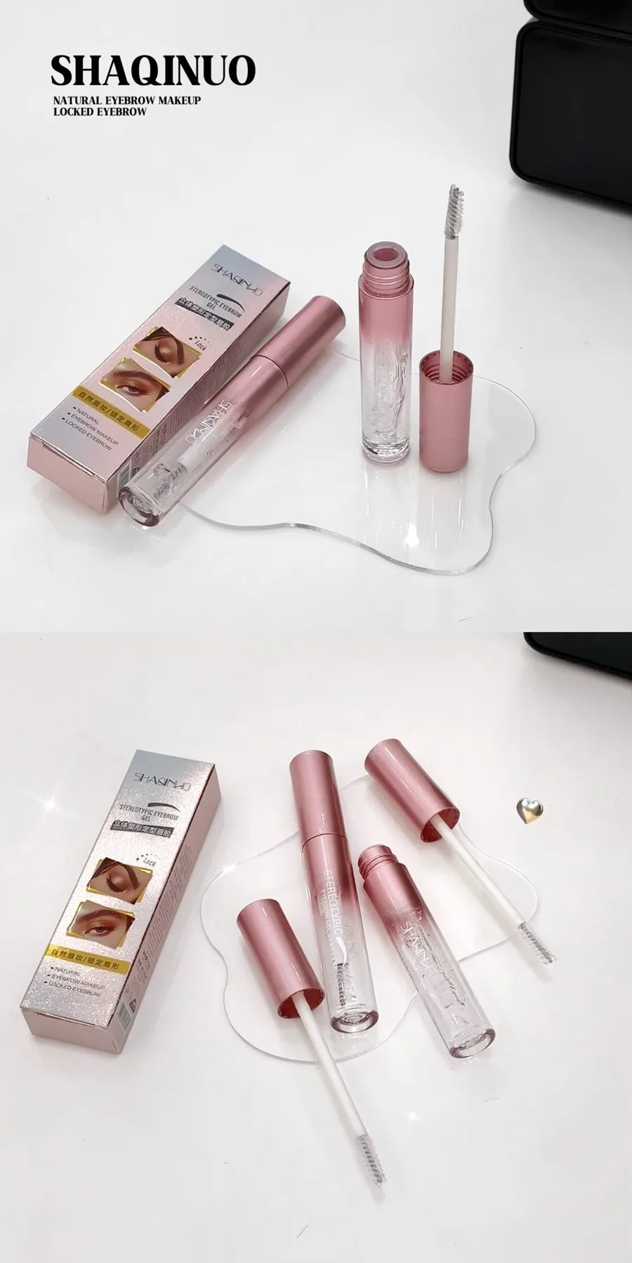 Transparent Waterproof Eyebrow Styling Gel Long Lasting Fixing Brow Soap Cream Makeup Clear Liquid Eyebrow Sealed Layer Cosmetic