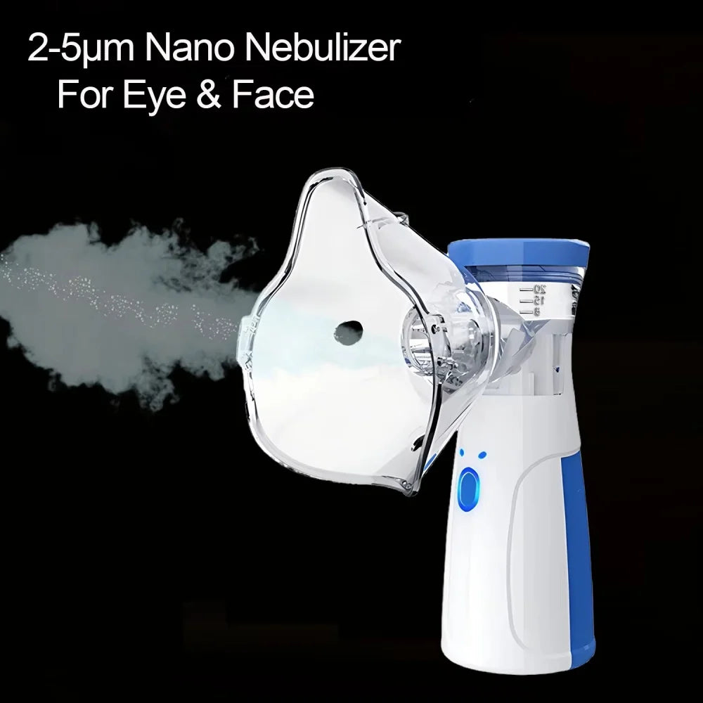 Portable Facial Steam Sprayer Compact Handheld Hydrating Humidifier For Skin Care Nano Mist Sprayer Beauty Atomizer Humidifier