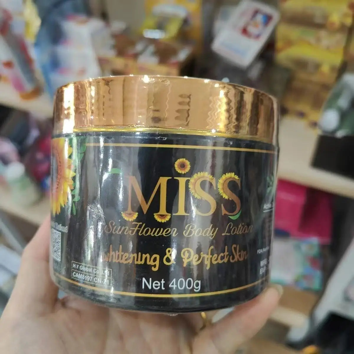 170/400g Thailand Miss Body Whitening Lotion Sunscreen Inhibit Melanin Formation Bright White Moisturizes Skin Silky Smooth