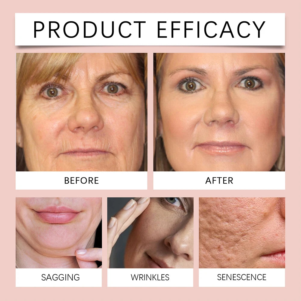 HOYGI Collagen Overnight Wrapping Peel Off Facial Mask Deeply Hydrating Moisturizing Night Wrapping Face Mask Care Cream