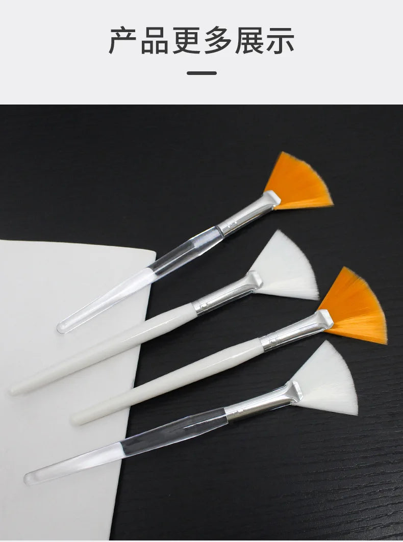 3-10pcs Practical Facial Brushes DIY Face Mask Brush Set Soft Fan Makeup Brushes Cosmetics Tools for Women Beauty Makeup Brushes