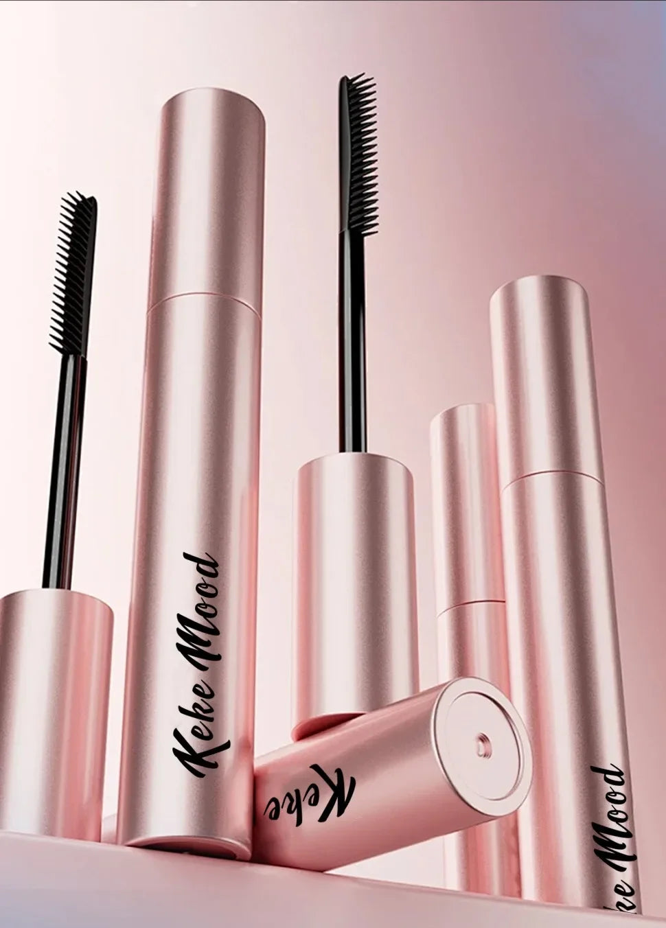 Ultra-fine Comb Eyelash Mascara Lengthening Black Lash Eyelash Extension Eye Lashes Brush Long-wearing Black Color Mascara Cream