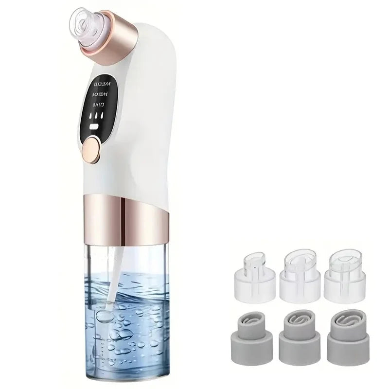 USB charging blackhead cleaning and beauty device, portable facial pore cleaner, gentle and safe cleaning