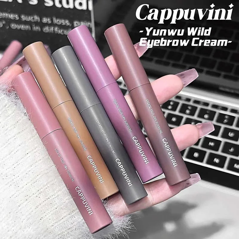 3D Eyebrow Dye Cream Long Lasting Pink Brown Color Eyebrow Mascara Tint Sweatproof Wild Brow Enhancer Cream Cosmetics Beginner