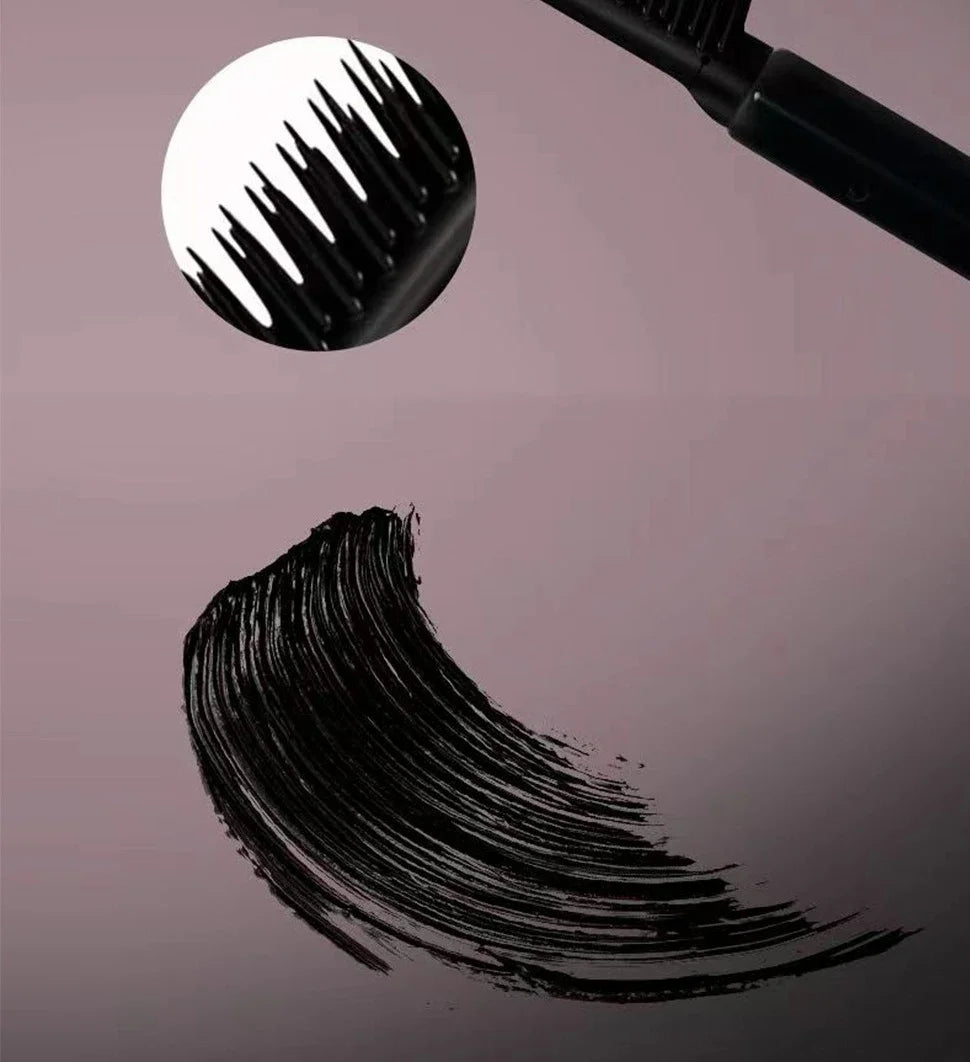 Ultra-fine Comb Eyelash Mascara Lengthening Black Lash Eyelash Extension Eye Lashes Brush Long-wearing Black Color Mascara Cream