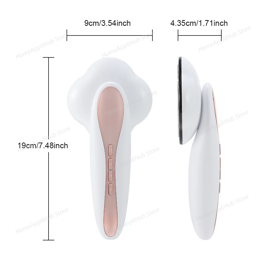 Portable Handheld Cordless Electric Fat Burner Body Cellulite Massager Body Sculpting Machine With 3 Modes for Belly, Waist, Arm