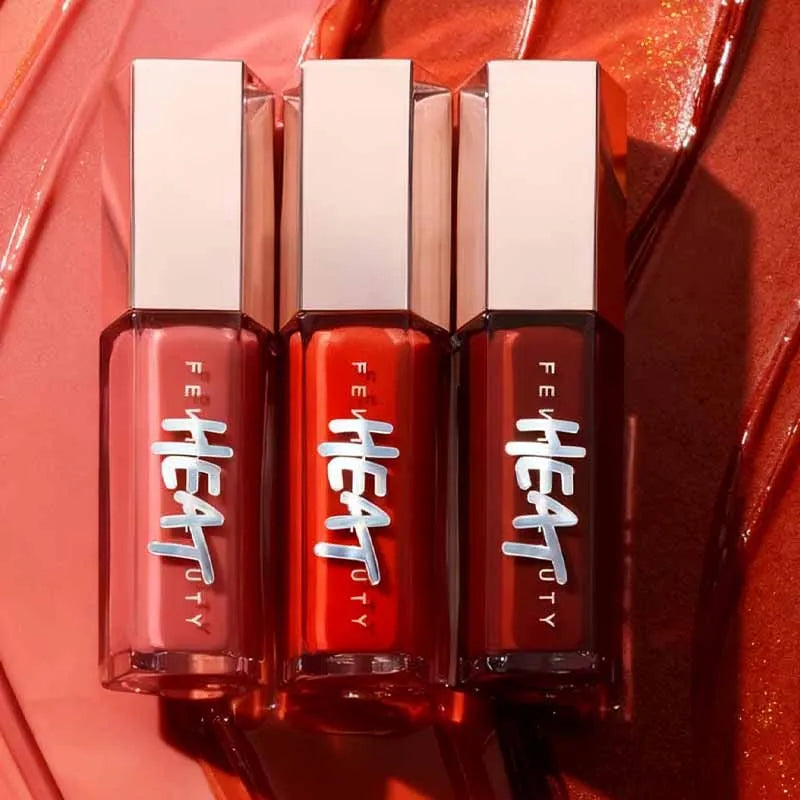 Fenty Beauty RIRI 15 Color Transparent Lipstick Long Lasting Glossy Lip Color Plump Lip Makeup Moisturizing Liquid Lipstick