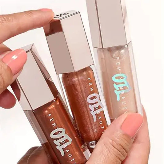 Fenty Beauty RIRI 15 Color Transparent Lipstick Long Lasting Glossy Lip Color Plump Lip Makeup Moisturizing Liquid Lipstick