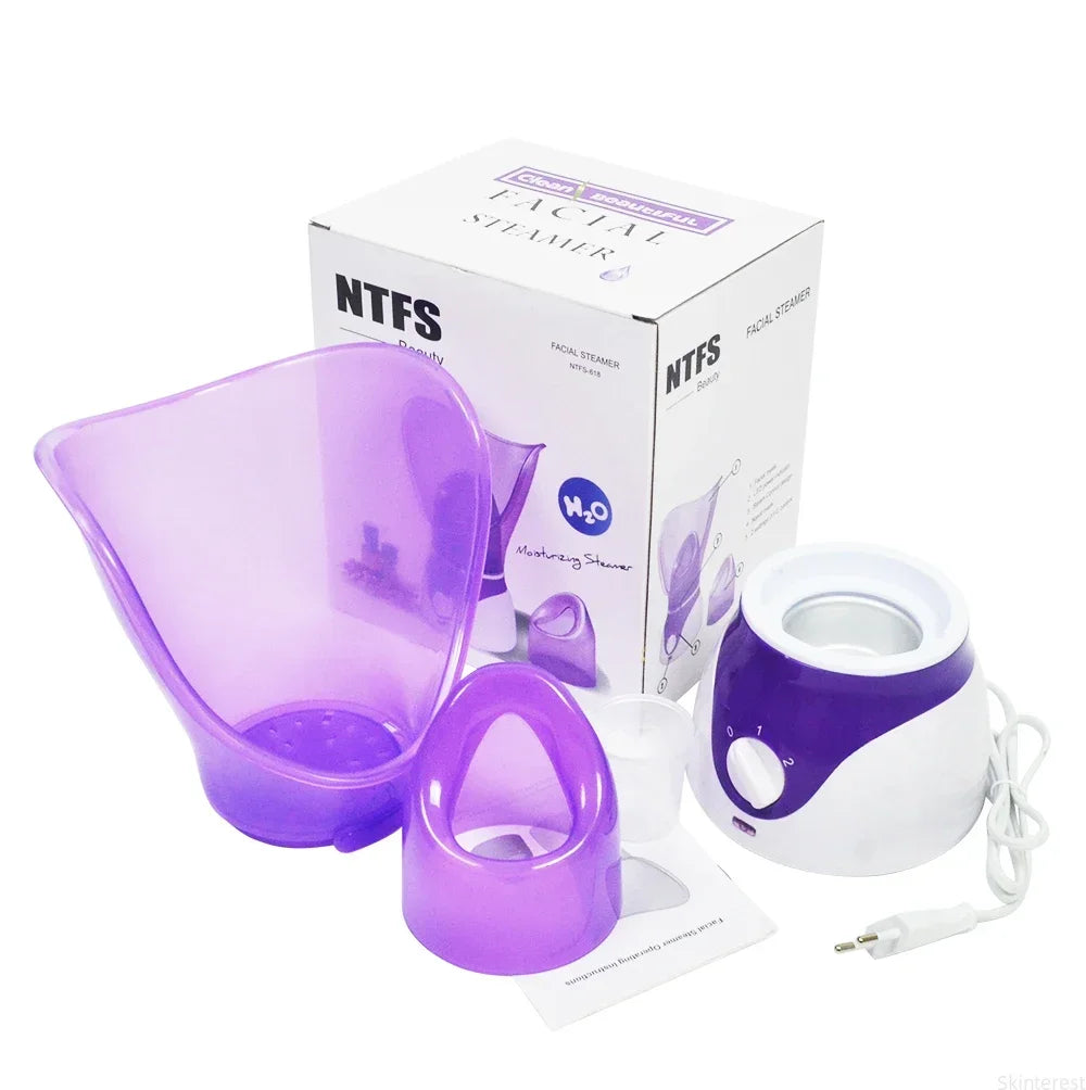 Facial Steamer Ionic Hot Mist Facial Heating Sprayer Pore Cleaner Skin Moisturizing SPA Humidifier Atomizer Home Skin Care Tool