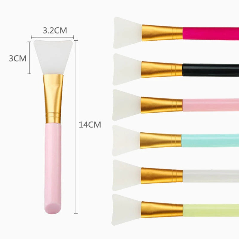 Professional Silicone Mask Brush for DIY Facial Mask Mud Application