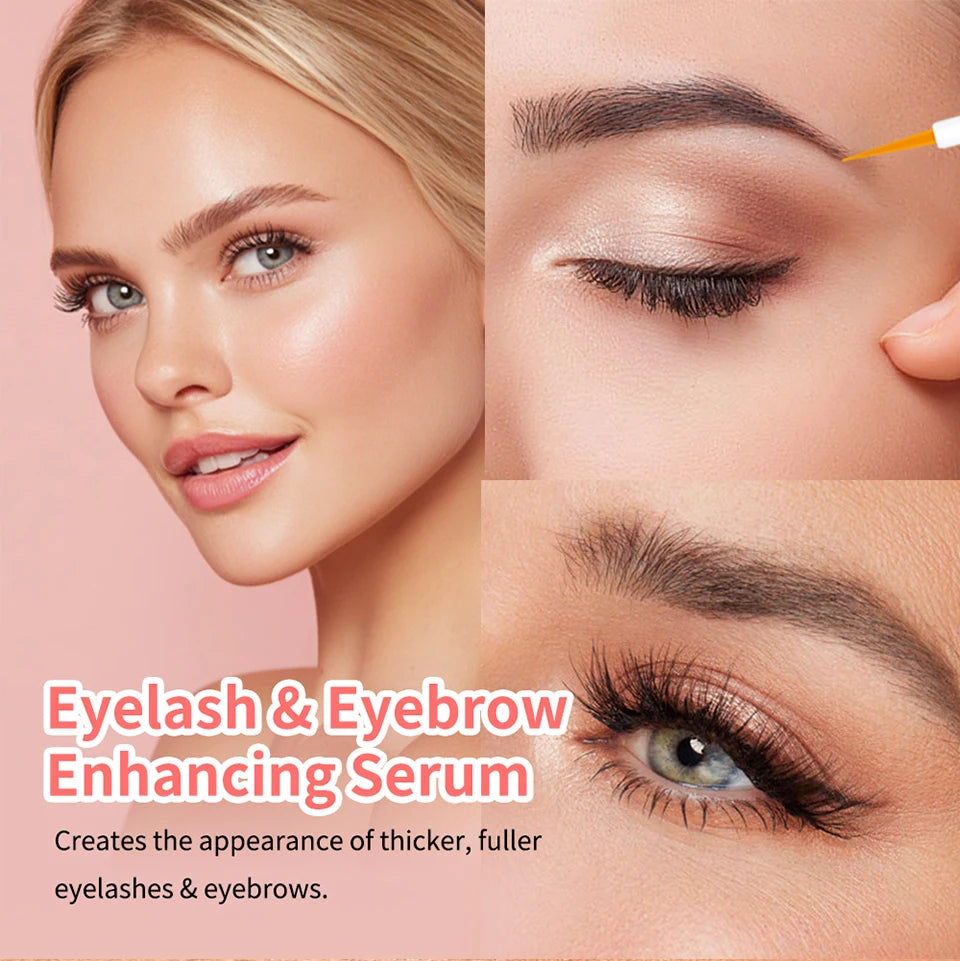 Eyebrow Enhancer Serum Nourishing Eyelash Natural Ingredients for Longer Fuller Thicker Eyebrows eyelash Eye makeup Cosmeti