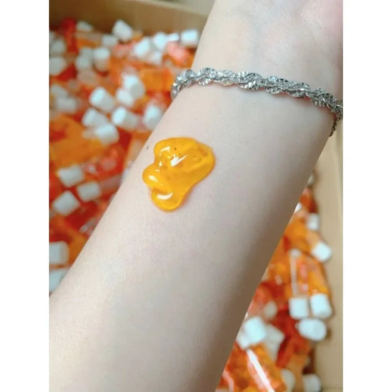 250g Pearl Ginseng Cream Set Vitamin C Niacinamide Serums for Brighten Dark Spots Knees Underarms Even Skin Tone