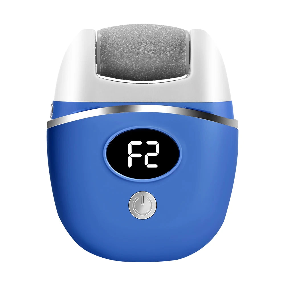 Electric Foot Grinder with Digital Display Rechargeable Callus Remover IPX4 Portable Foot File Heel Dead Skin Callu Removal Tool