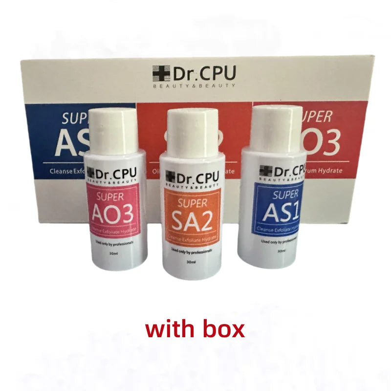 3Pcs/Set Serum Aqua Peel Solution Concentrated Solution Deep Clean Essence For Facial Skincare Hydro Dermabrasion Beauty Machine