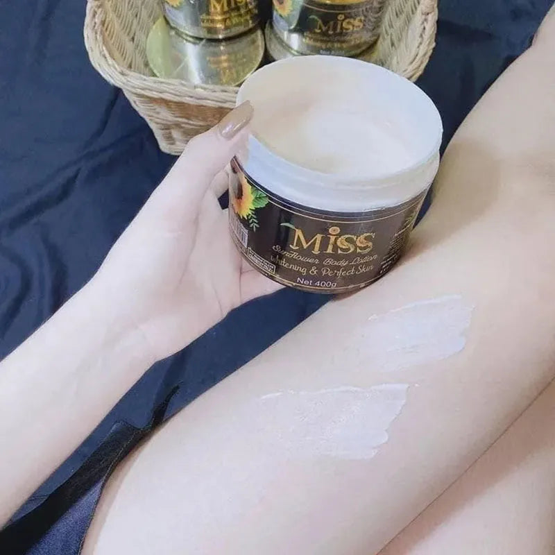 170/400g Thailand Miss Body Whitening Lotion Sunscreen Inhibit Melanin Formation Bright White Moisturizes Skin Silky Smooth