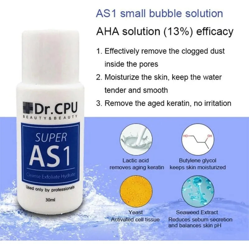 3Pcs/Set Serum Aqua Peel Solution Concentrated Solution Deep Clean Essence For Facial Skincare Hydro Dermabrasion Beauty Machine