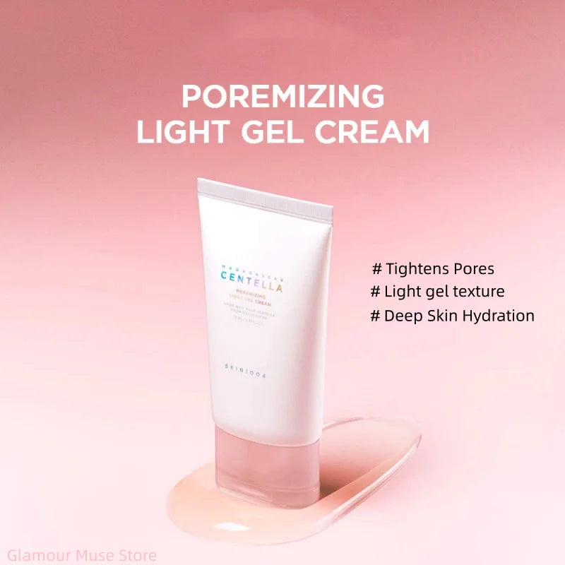 Korean Skincare Centella Poremizing Light Gel Cream 75ml Pores Care Deep Hydration Facial Creams Skincare Beauty Products