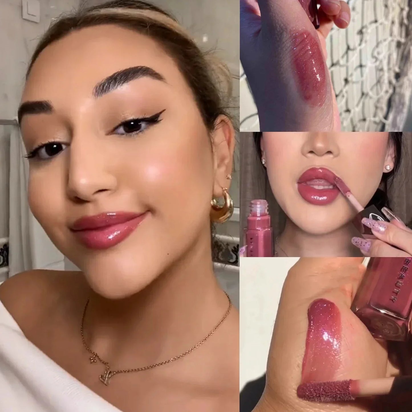 FENTY BEAUTY Suit Lip Balm Lipstick Lasting Glitter Bling Moisturizing Lips Plumper Nourish Makeup Lip Care Gloss Cosmetics