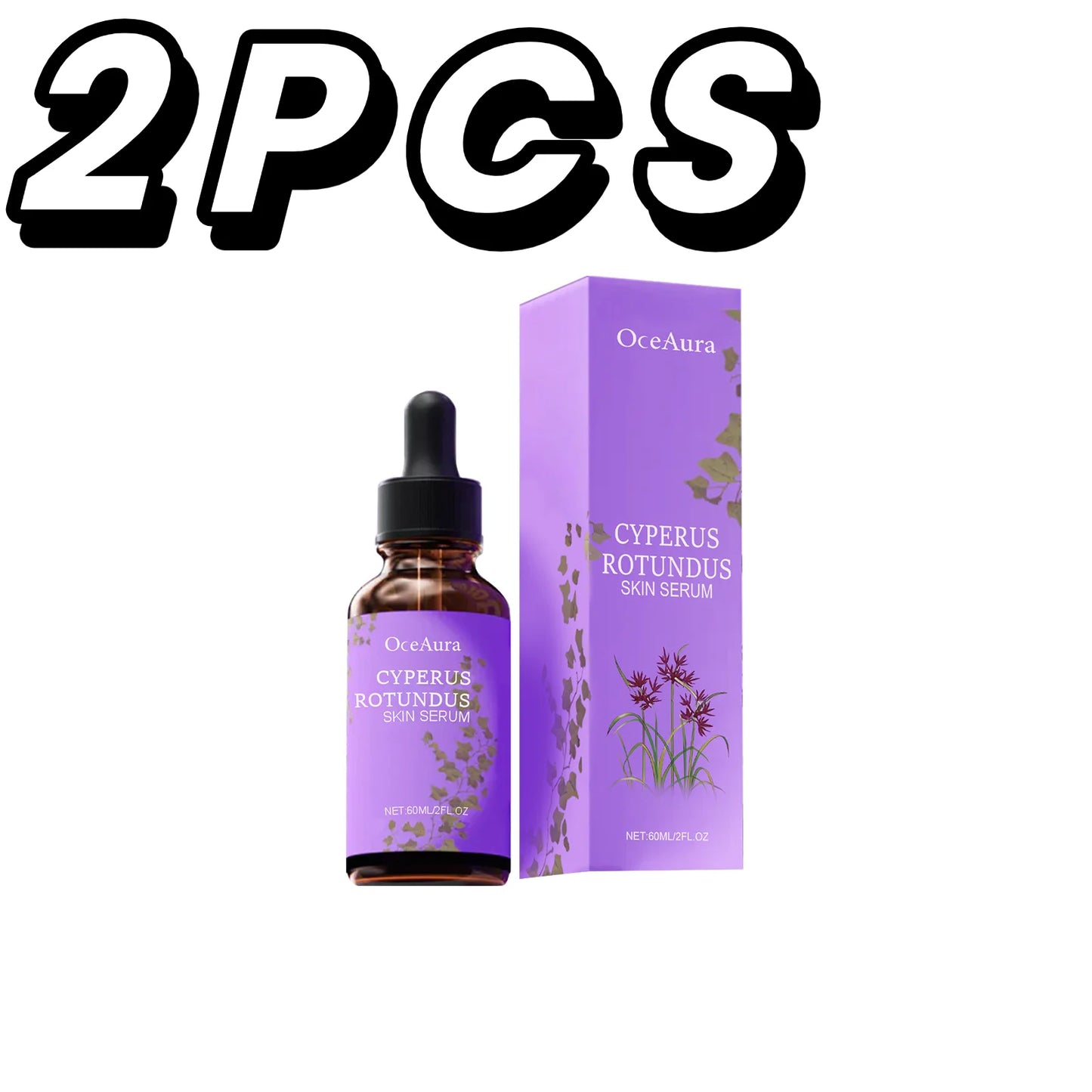 Cyperus Rotundus Skin Serum Natural Hair Removal Oil Women Body Hair Removal Liquid Hair Growth Inhibitor Non-Irritating Safe