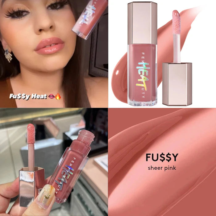 Fenty Beauty RIRI 15 Color Transparent Lipstick Long Lasting Glossy Lip Color Plump Lip Makeup Moisturizing Liquid Lipstick