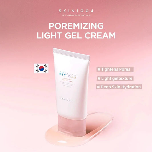 Korean Skincare Centella Poremizing Light Gel Cream 75ml Pores Care Deep Hydration Facial Creams Skincare Beauty Products