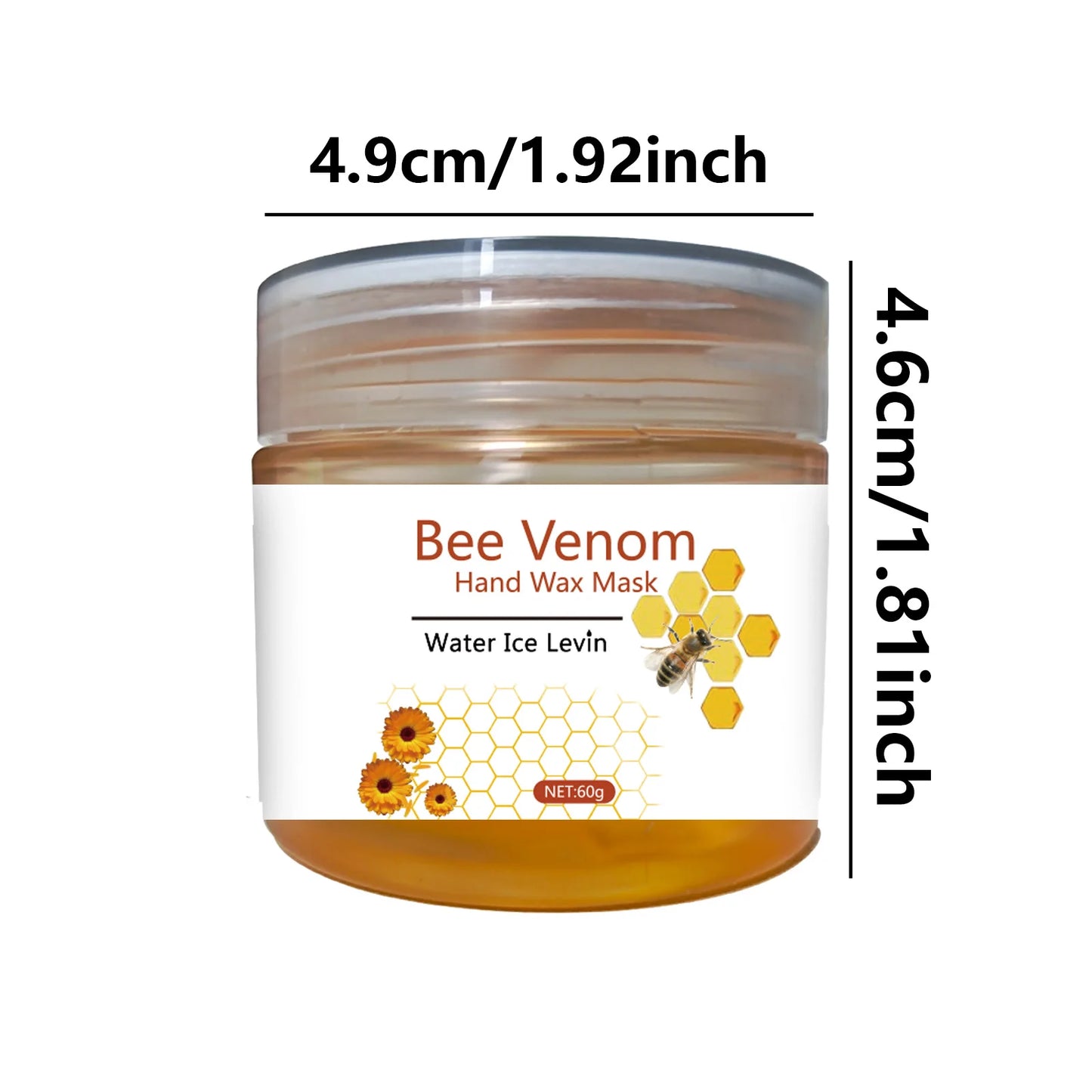 Honey Moisturizing Exfoliating Hand Wax Mask Moisturizing exfoliating nourishing skin 60g