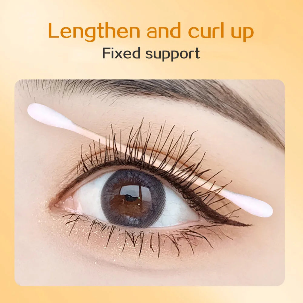 GECOMO slim three-dimensional mascara, each eyelash is clearly curled and does not smudge, long-lasting eyelash primer