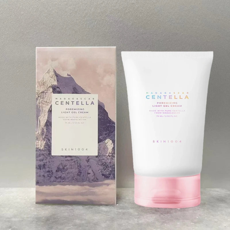 Korean Skincare Centella Poremizing Light Gel Cream 75ml Pores Care Deep Hydration Facial Creams Skincare Beauty Products